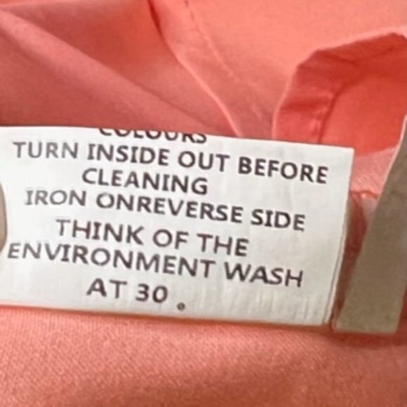 🛍️2 for $25 Sale🛍️ Off Shoulder Blouse Tie Sleeve Casual Dressy Small Coral - Picture 12 of 12